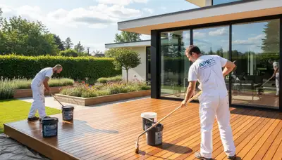 Professional deck staining and refinishing in Philadelphia, PA by expert house painters