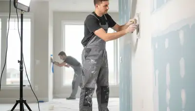 Professional drywall repair and wall restoration by expert painters in Philadelphia, PA