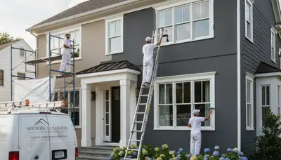 Philadelphia, PA house painters providing professional interior and exterior painting services