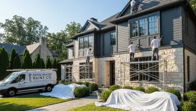 Professional house painters serving Philadelphia, PA for interior and exterior painting services