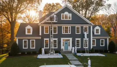 Professional house painters serving Philadelphia, PA for interior and exterior painting services