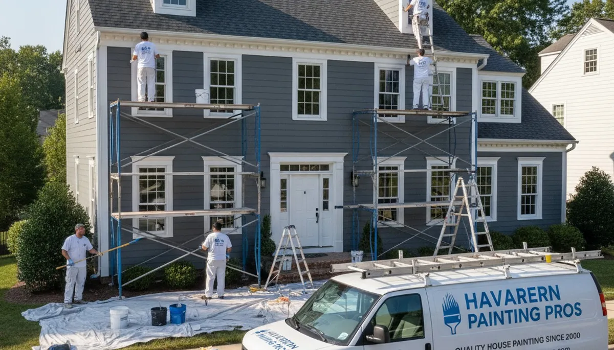 Professional house painters in Philadelphia PA providing expert exterior home painting services