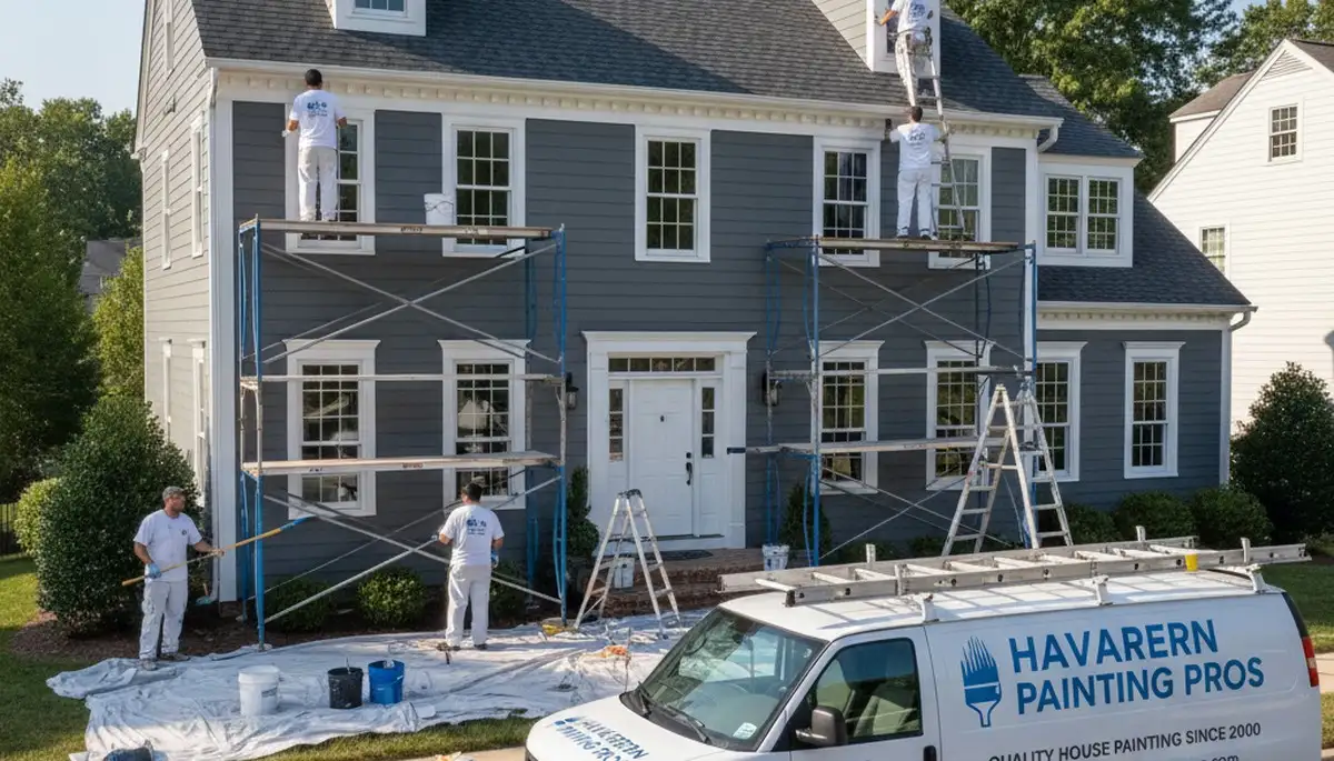Professional house painters in Philadelphia PA providing expert exterior home painting services