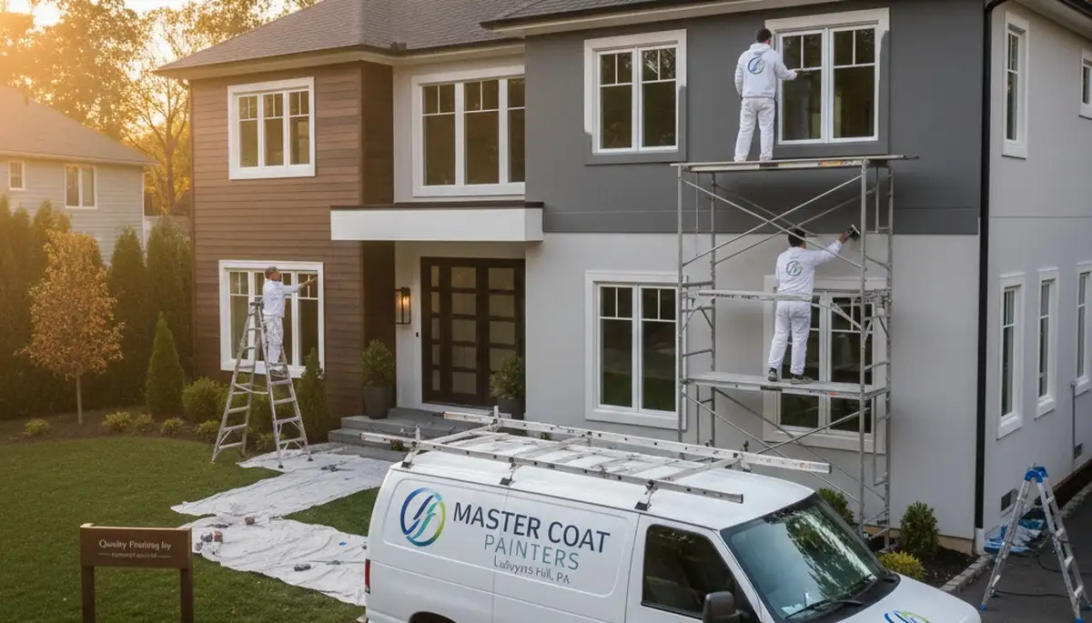 Philadelphia, PA house painting service for interior and exterior home painting by local professional painters