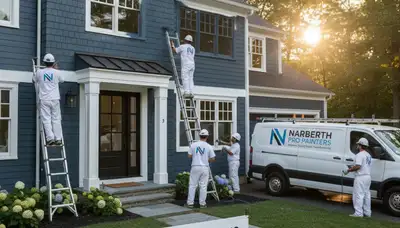 House painters in Philadelphia, PA providing professional interior and exterior painting services