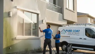 Professional pressure cleaning service on residential exterior in Philadelphia, PA